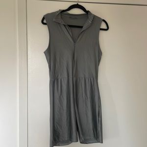 Fashionova Silver fitted bodysuit